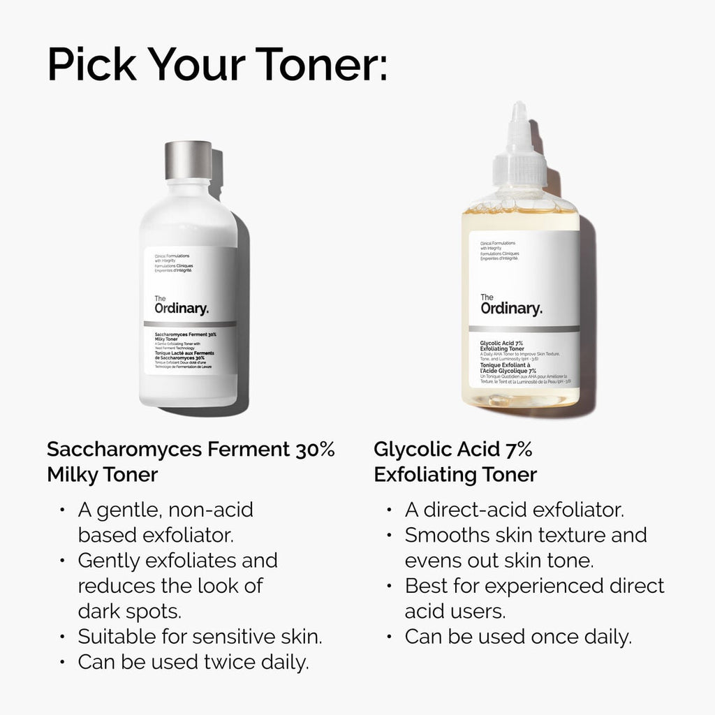 Saccharomyces Ferment 30% Milky Toner Daily Toning Care